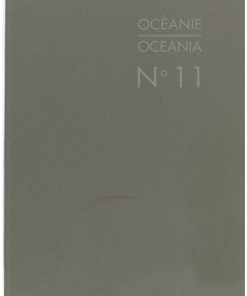 OCEANIA N°11. THE FUNERARY TAPA ­ CLOTHS OF THE NAKANAI FROM NEW BRITAIN